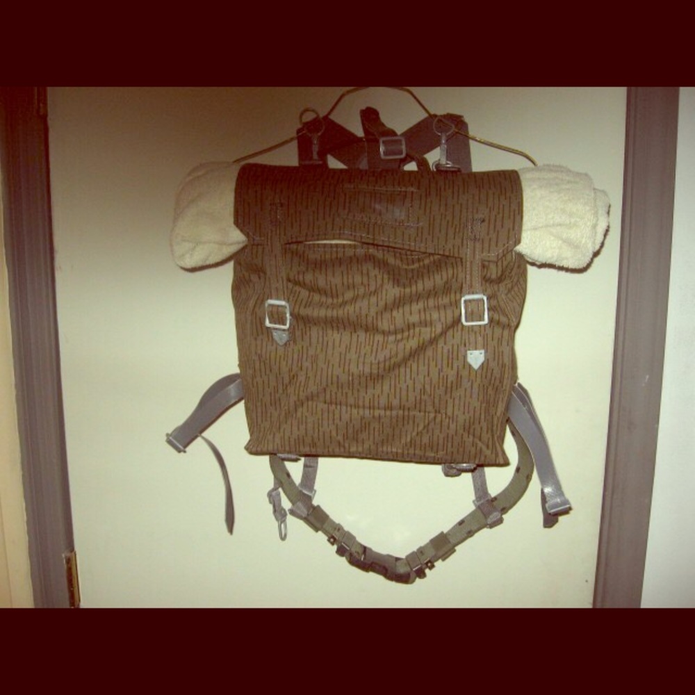 Vintage custom insulated unisex bag